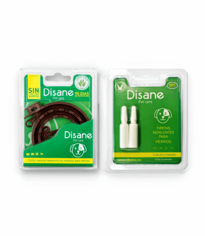 Pack saison printemps Collier antiparasitaire + Pipettes antiparasitaires